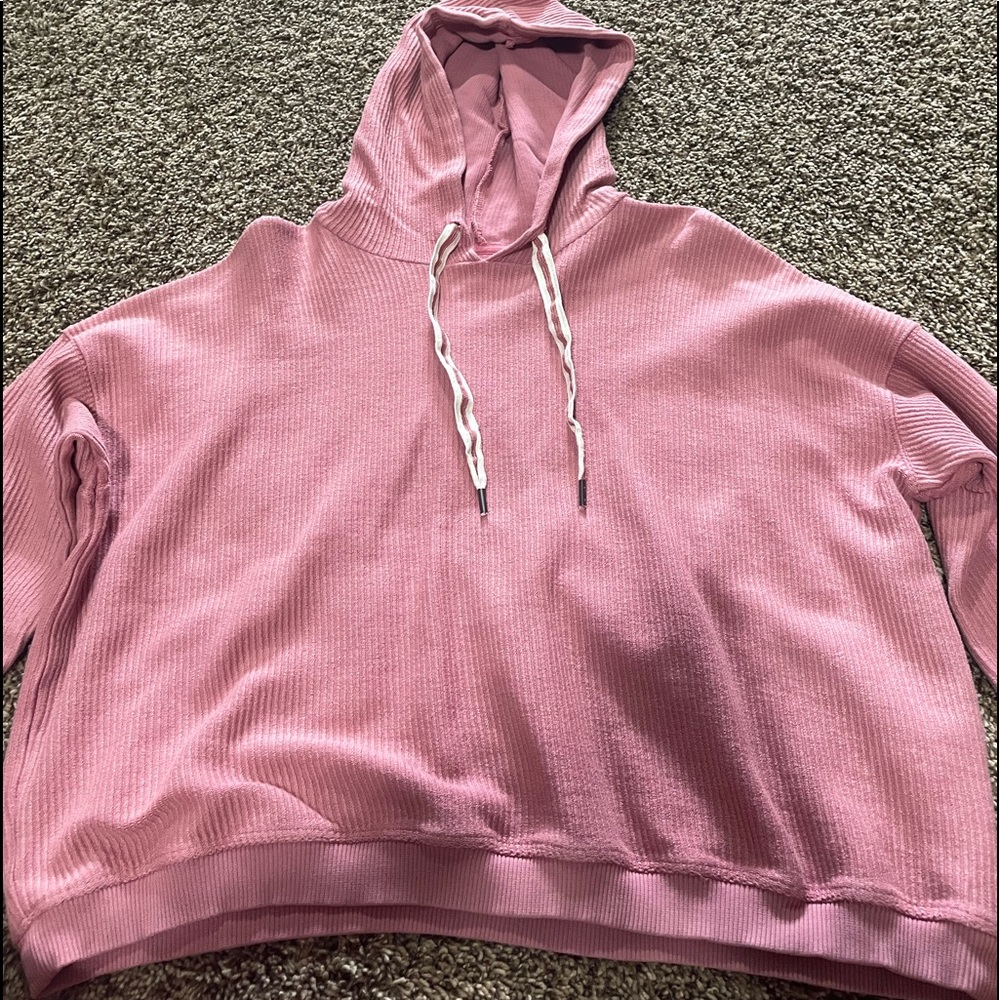 Size Medium Pink Hoodie from Aerie